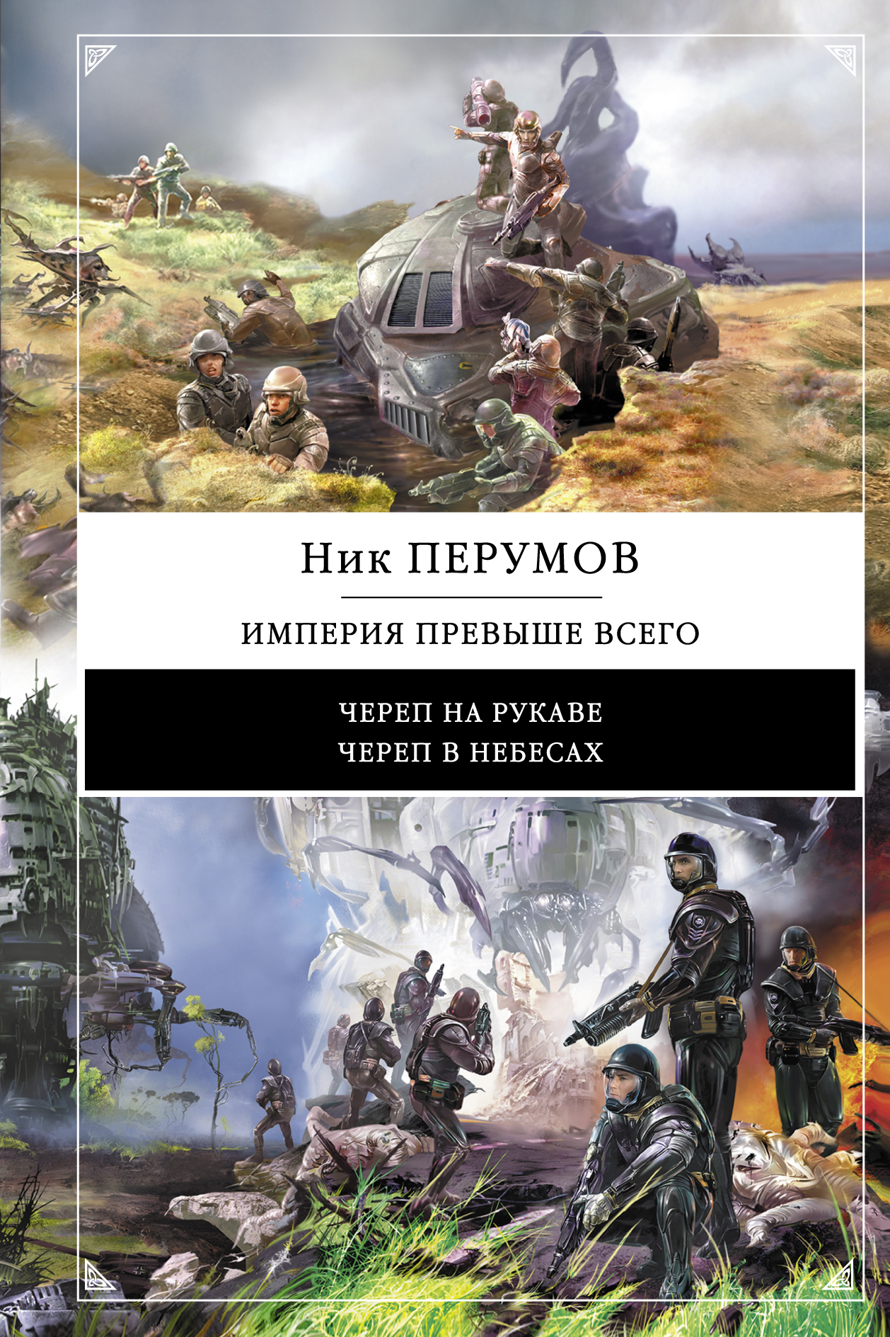 империя превыше всего, череп на рукаве, череп в небесах, перумов